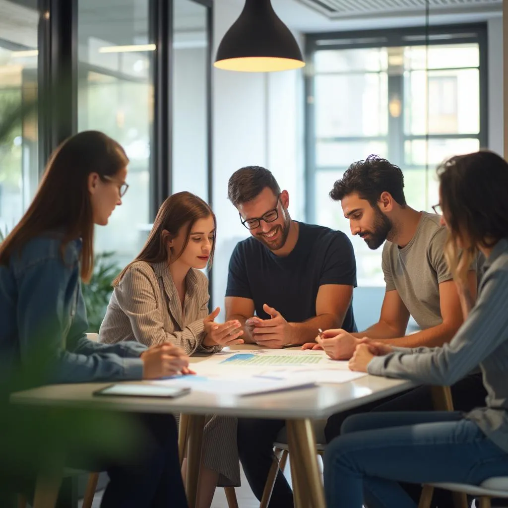 Equipo de AhorroInteligente AR trabajando en estrategias financieras